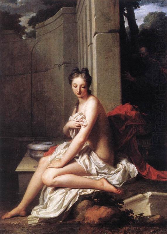 Jean-Baptiste Santerre Susanna at the Bath china oil painting image